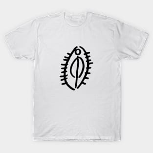 Hand drawn vulva - "The Monica" T-Shirt